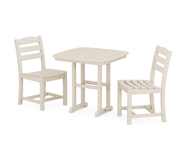 POLYWOOD® La Casa Café Side Chair 3-Piece Dining Set