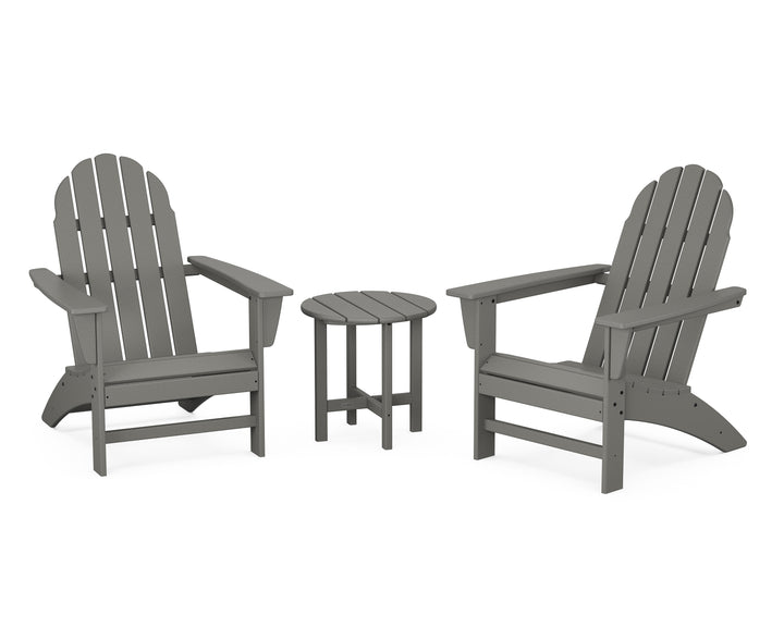POLYWOOD® Vineyard 3-Piece Adirondack Set