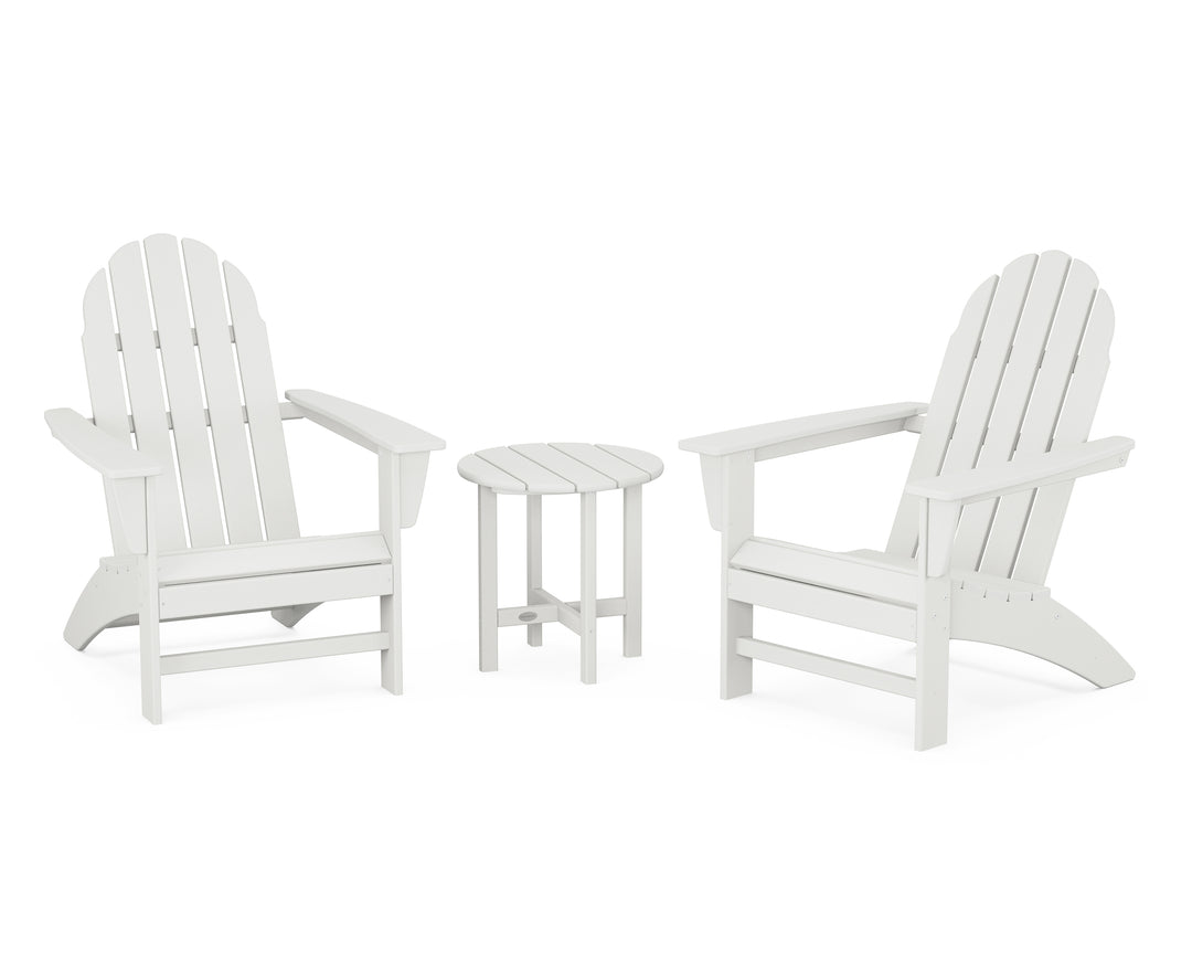 POLYWOOD® Vineyard 3-Piece Adirondack Set