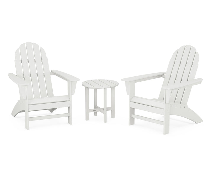 POLYWOOD® Vineyard 3-Piece Adirondack Set