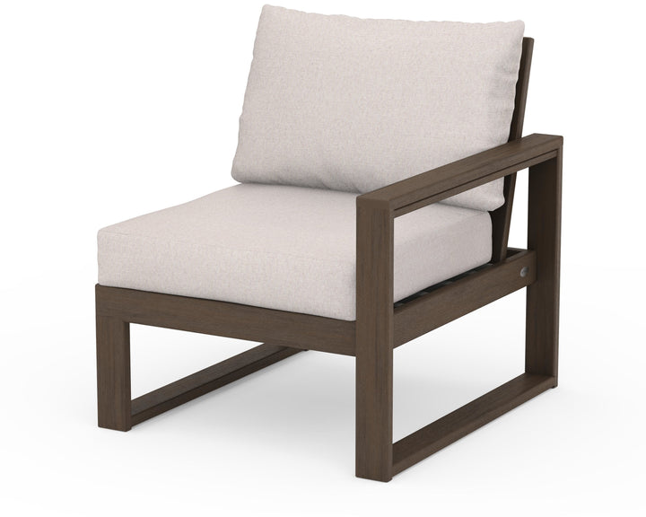 POLYWOOD® EDGE Modular Right Arm Chair