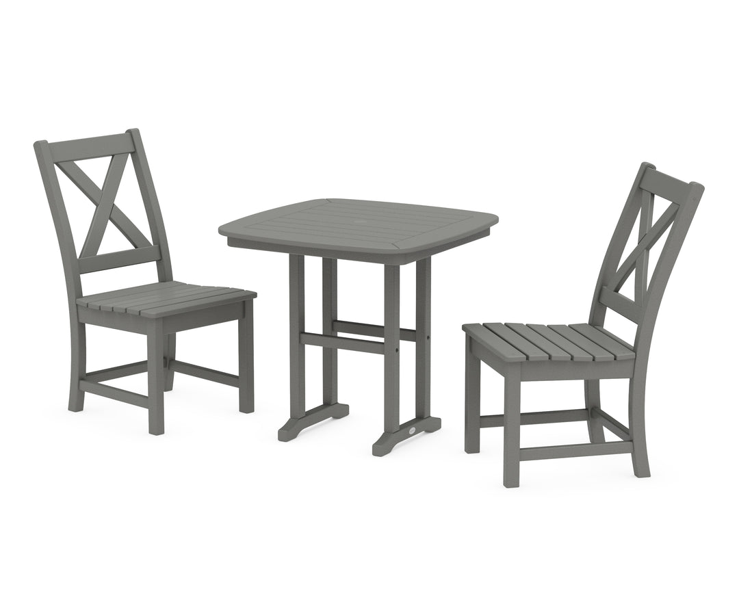 POLYWOOD® Braxton Side Chair 3-Piece Dining Set