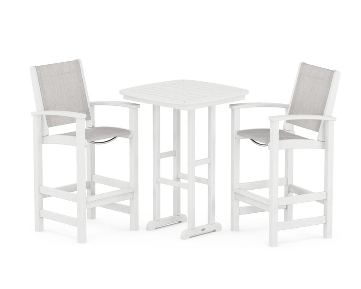 POLYWOOD® Coastal 3-Piece Bar Set