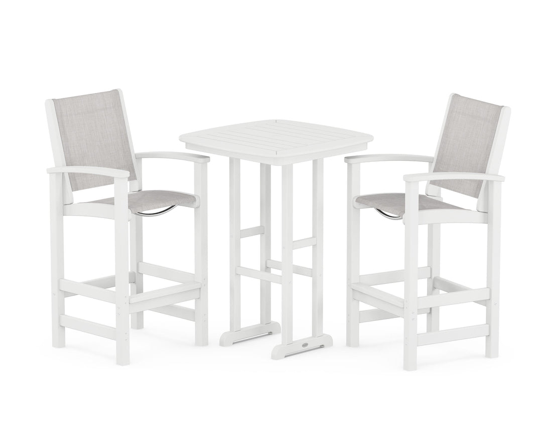 POLYWOOD® Coastal 3-Piece Bar Set