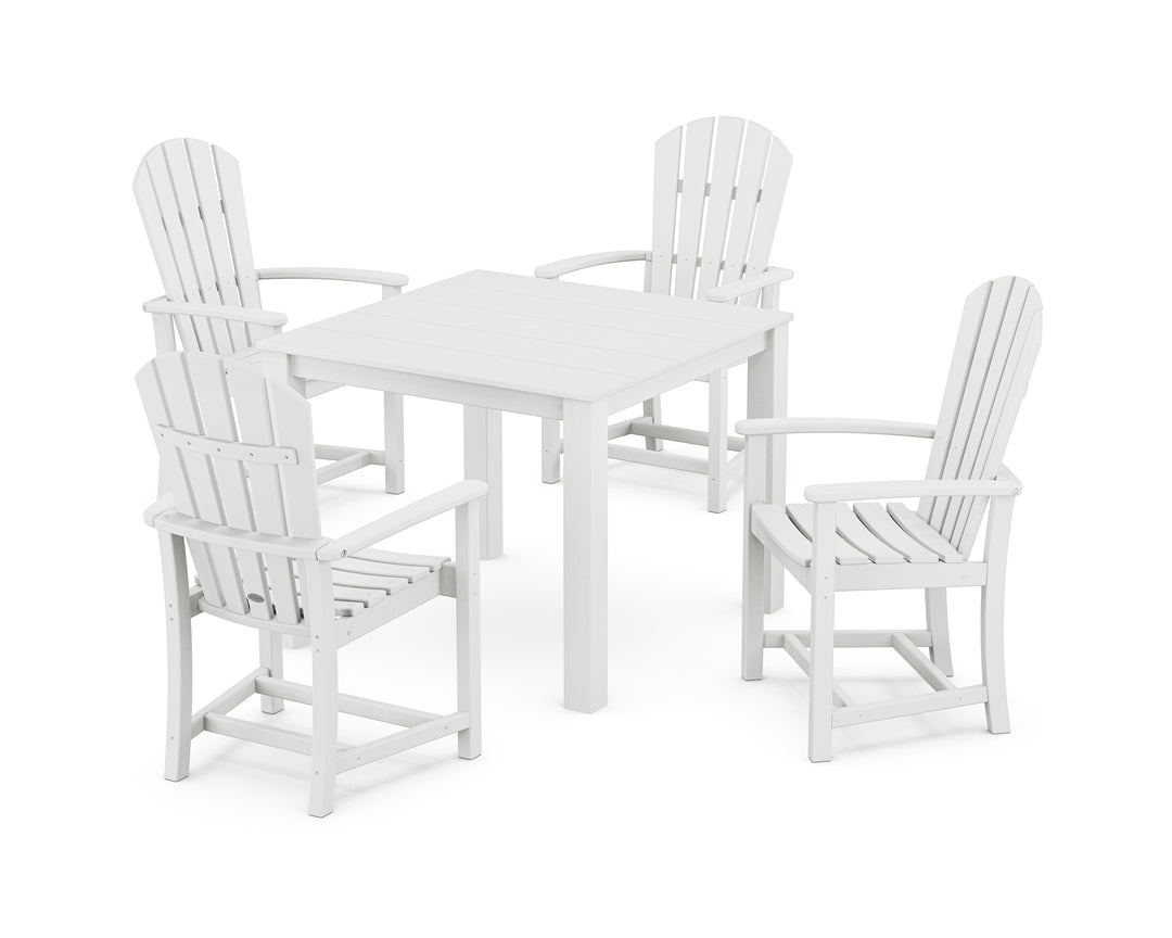 POLYWOOD® Palm Coast 5-Piece Parsons Dining Set
