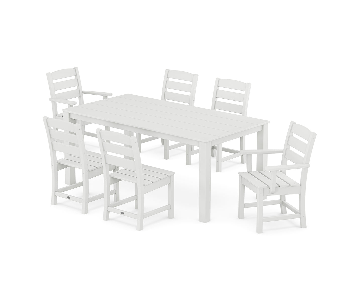 Lakeside 7-Piece Parsons Dining Set