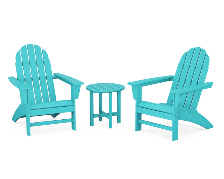 POLYWOOD® Vineyard 3-Piece Adirondack Set