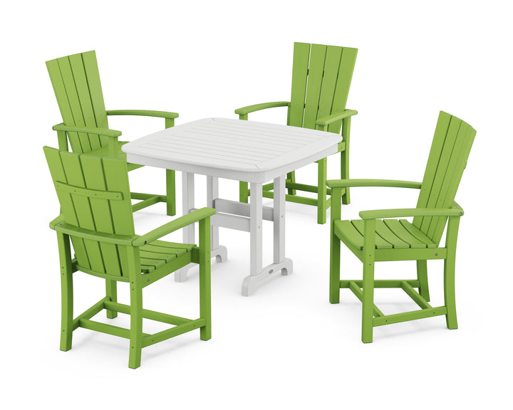 POLYWOOD® Quattro 5-Piece Dining Set
