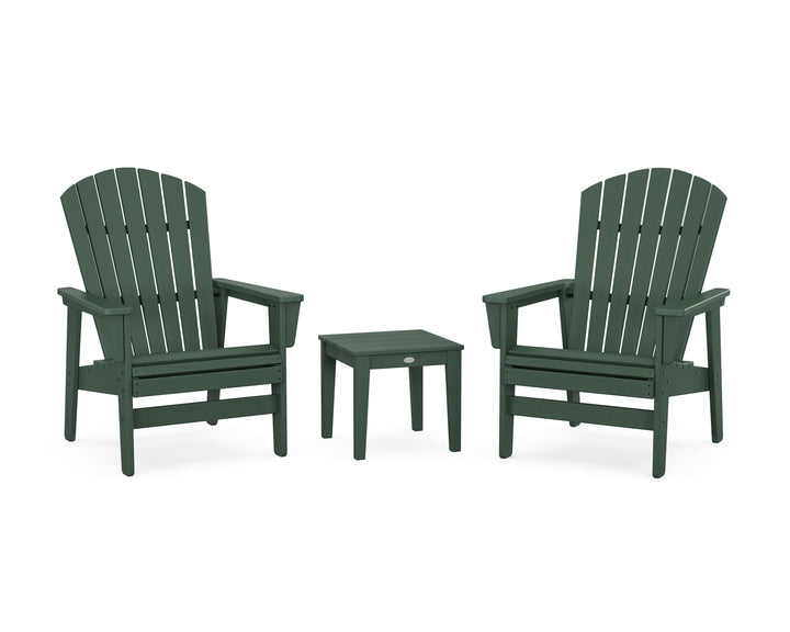 POLYWOOD® 3-Piece Nautical Grand Upright Adirondack Set