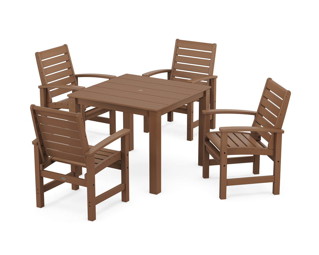 POLYWOOD® Signature 5-Piece Parsons Dining Set