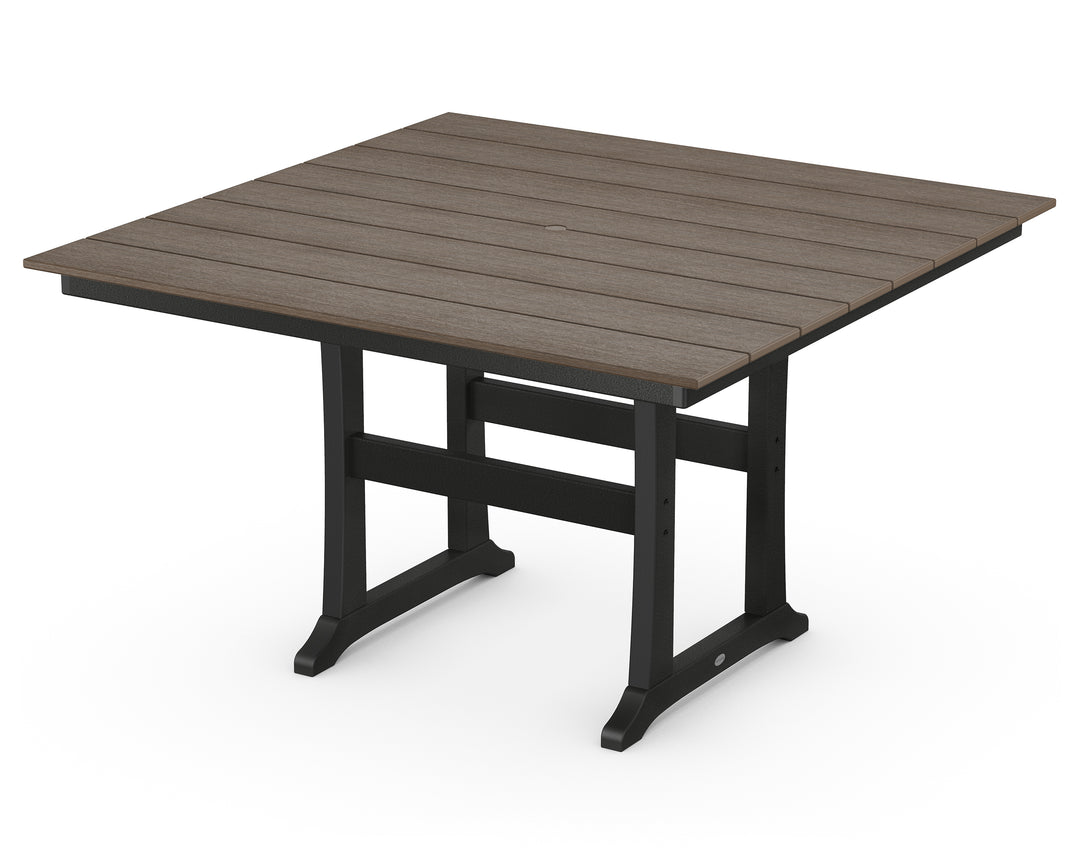 POLYWOOD® Farmhouse Trestle 59" Counter Table