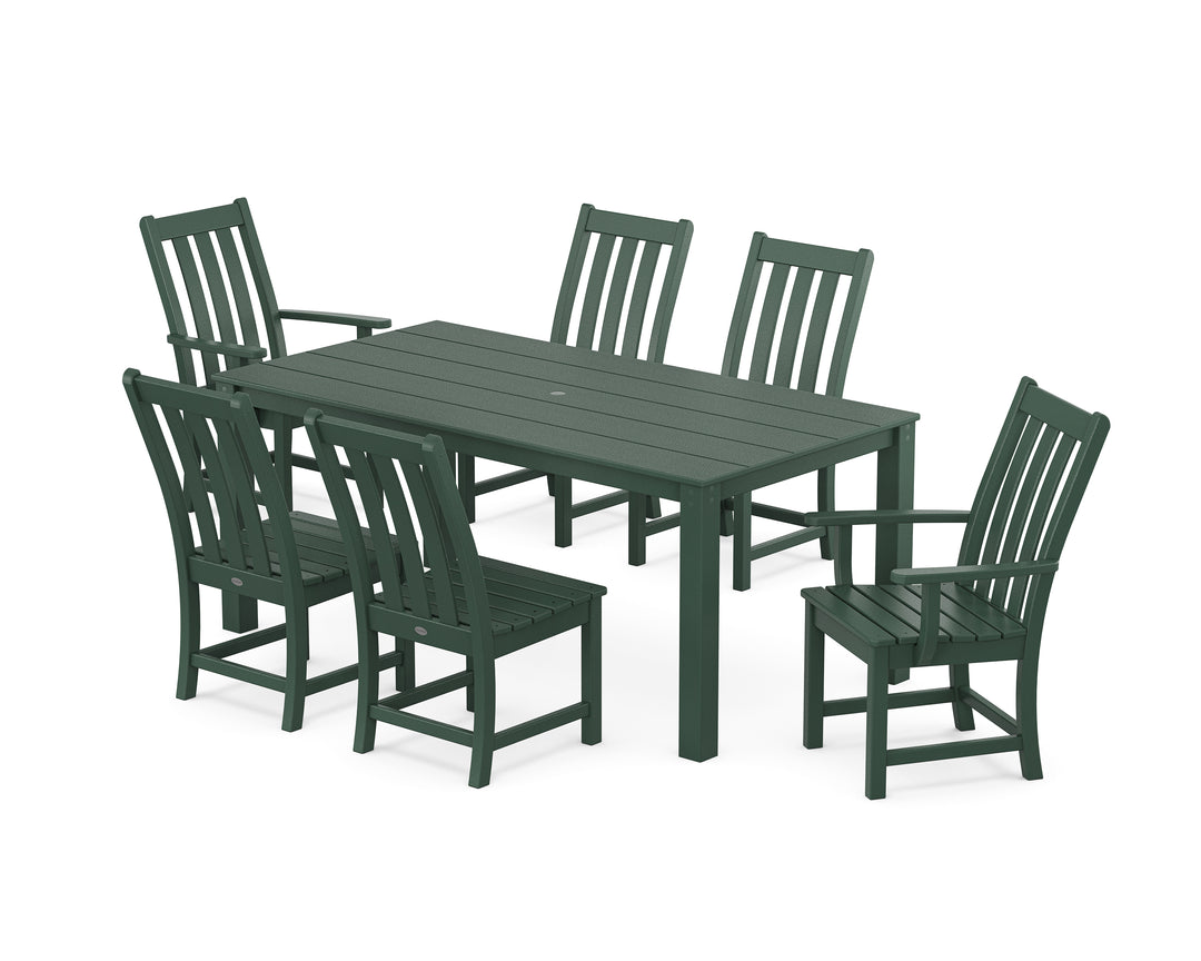 POLYWOOD® Vineyard 7-Piece Parsons Dining Set