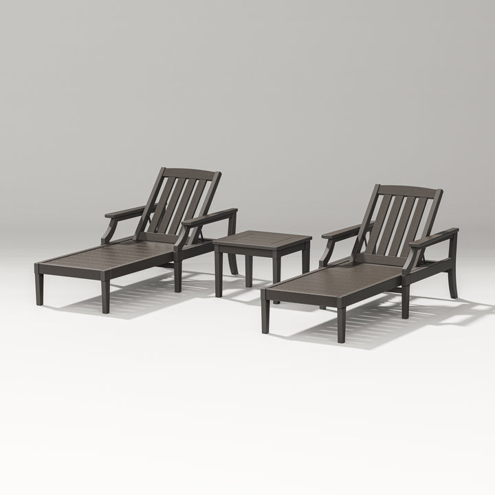 PW Designer Series Estate 3-Piece Chaise Lounge Set