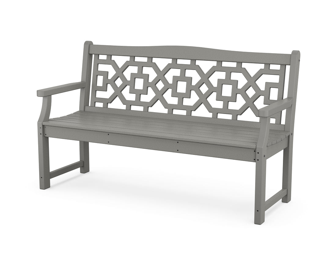 Martha Stewart by POLYWOOD® Chinoiserie 60” Garden Bench