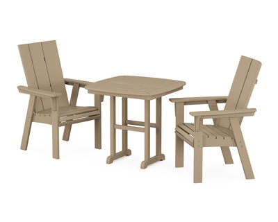 Modern Adirondack 3-Piece Dining Set