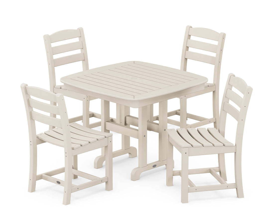 POLYWOOD® La Casa Café 5-Piece Side Chair Dining Set