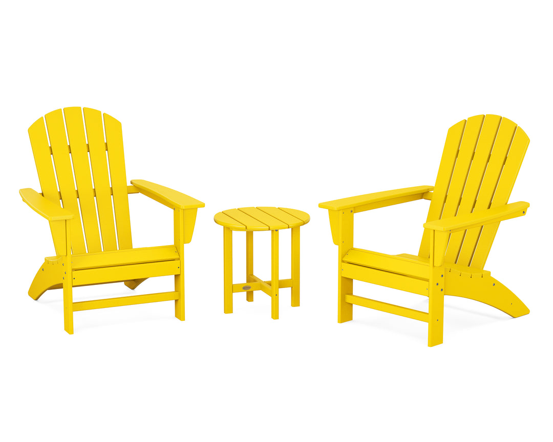 POLYWOOD® Nautical 3-Piece Adirondack Set