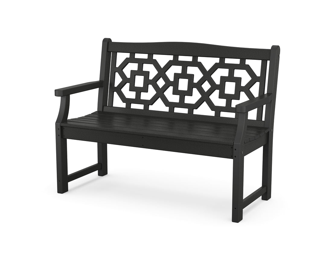 Martha Stewart by POLYWOOD® Chinoiserie 48” Garden Bench