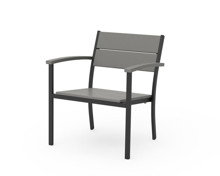 POLYWOOD® Main Street Stacking Lounge Arm Chair