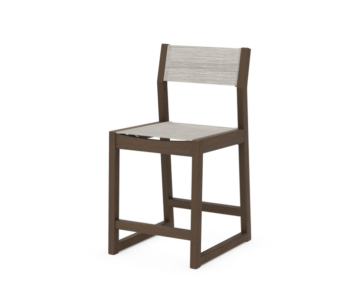POLYWOOD® EDGE Sling Counter Side Chair