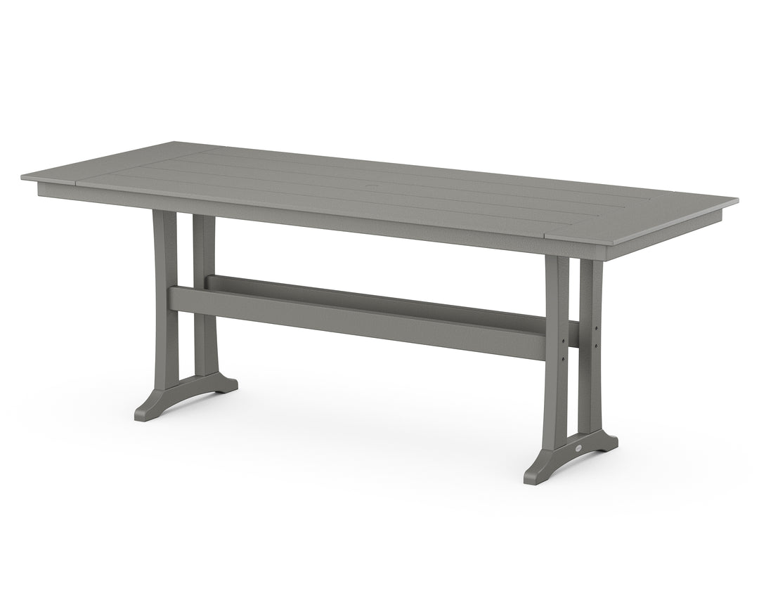 POLYWOOD® Farmhouse Trestle 38” x 96” Counter Table