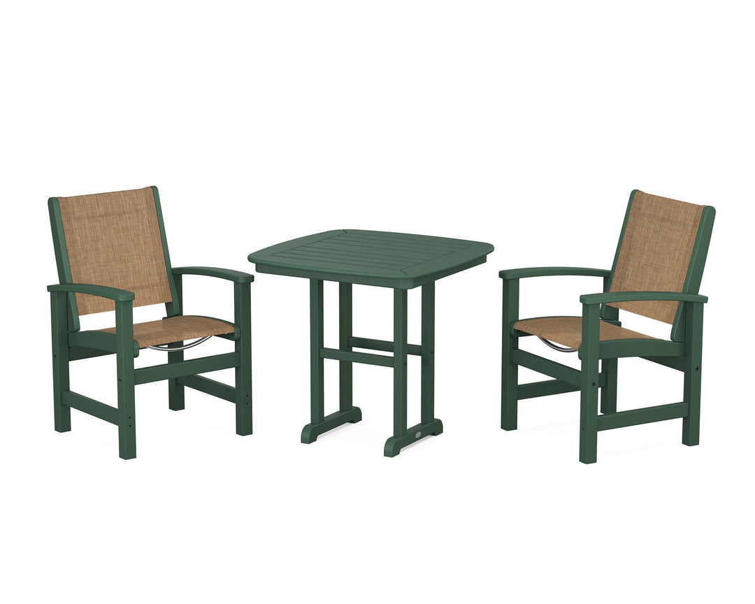 POLYWOOD® Coastal 3-Piece Dining Set