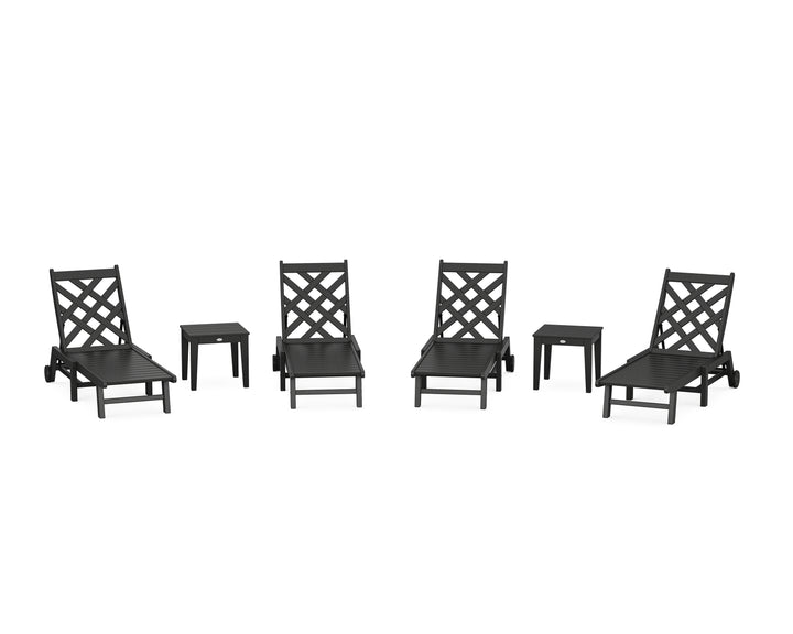 Country Living Wovendale 6-Piece Chaise Set with Wheels