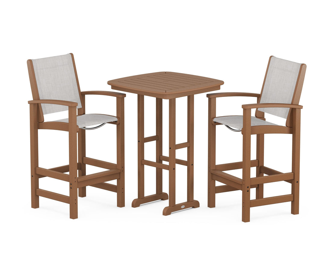 POLYWOOD® Coastal 3-Piece Bar Set
