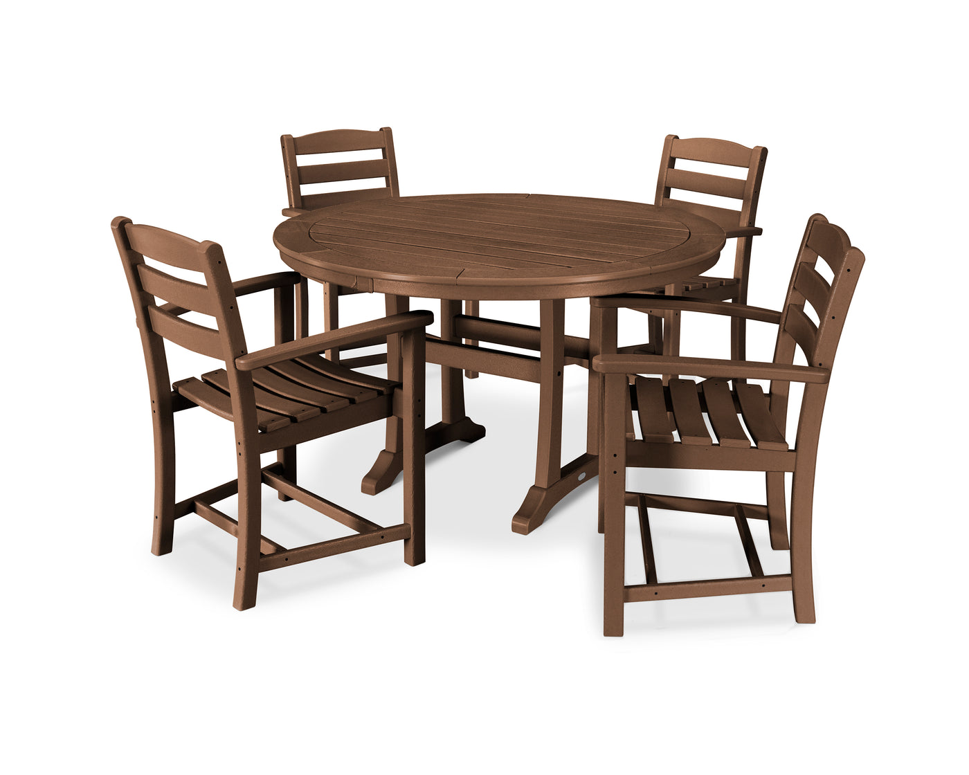 La Casa CafŽ 5-Piece Arm Chair Dining Set