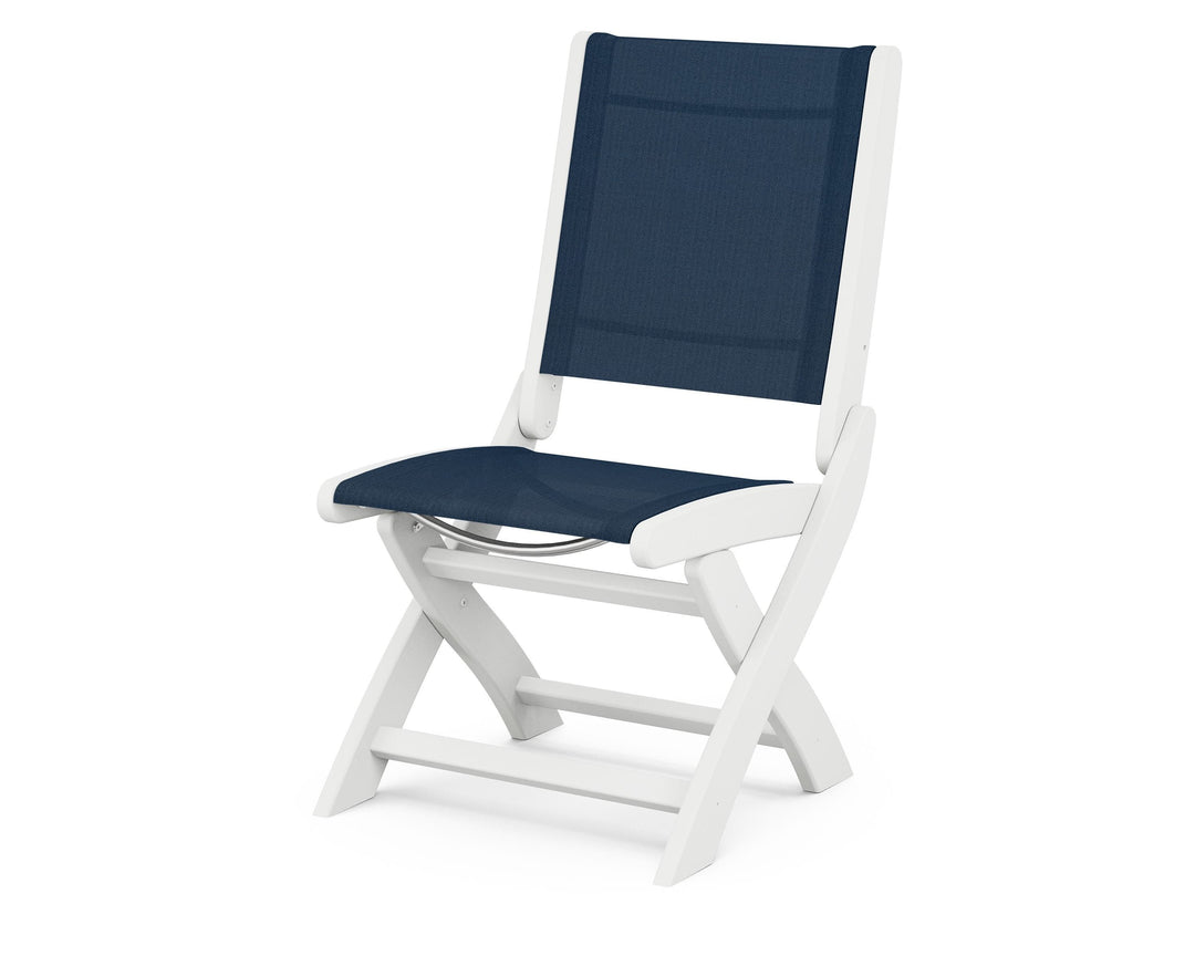 POLYWOOD® Coastal Folding Side Chair