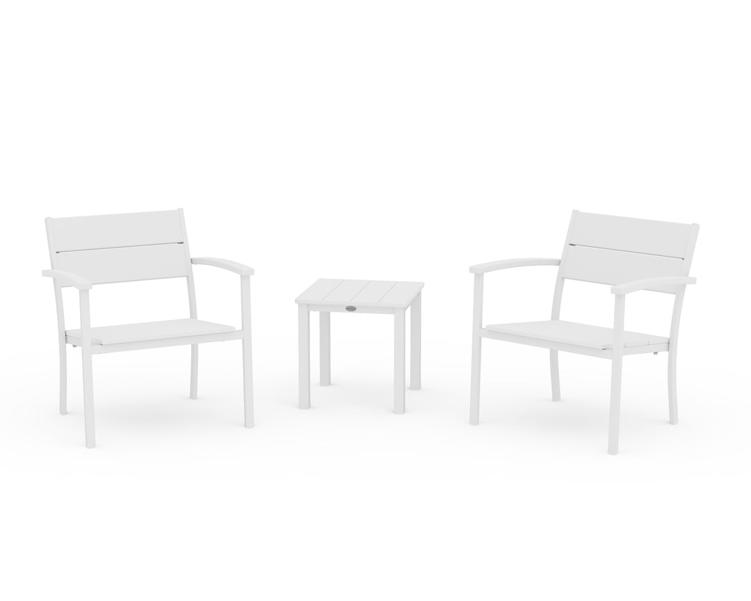 POLYWOOD® Main Street 3-Piece Lounge Chair Set