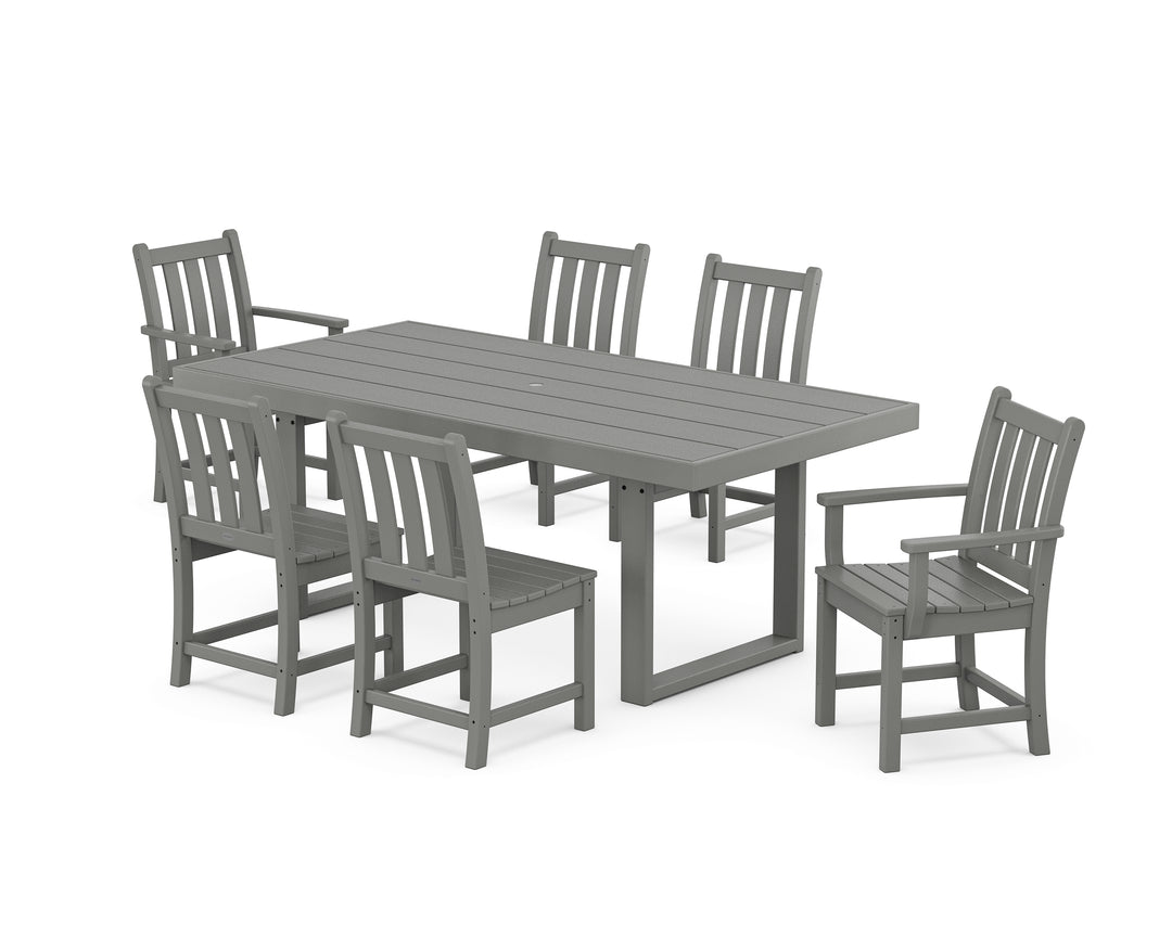 POLYWOOD® Traditional Garden 7-Piece Dining Set
