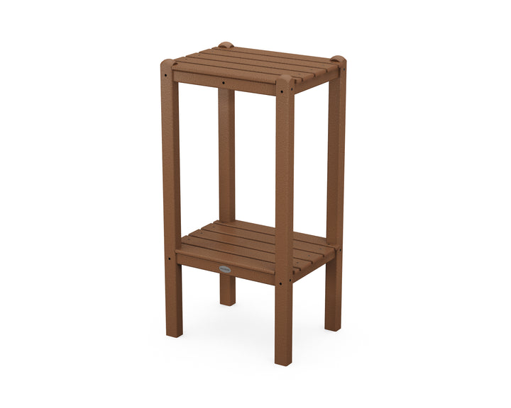 POLYWOOD® Two Shelf Bar Side Table