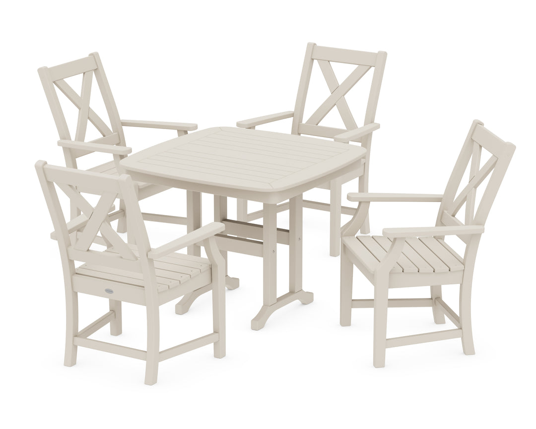 POLYWOOD® Braxton 5-Piece Dining Set