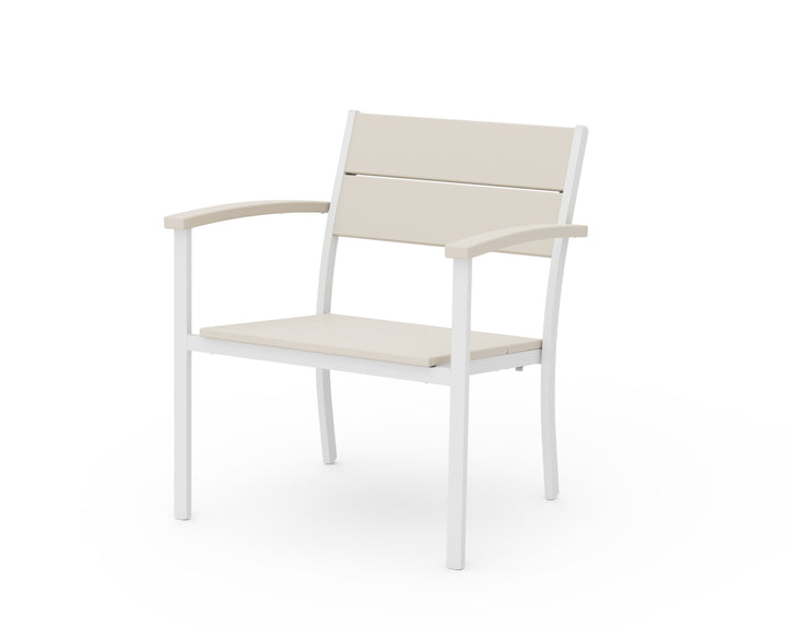 POLYWOOD® Main Street Stacking Lounge Arm Chair