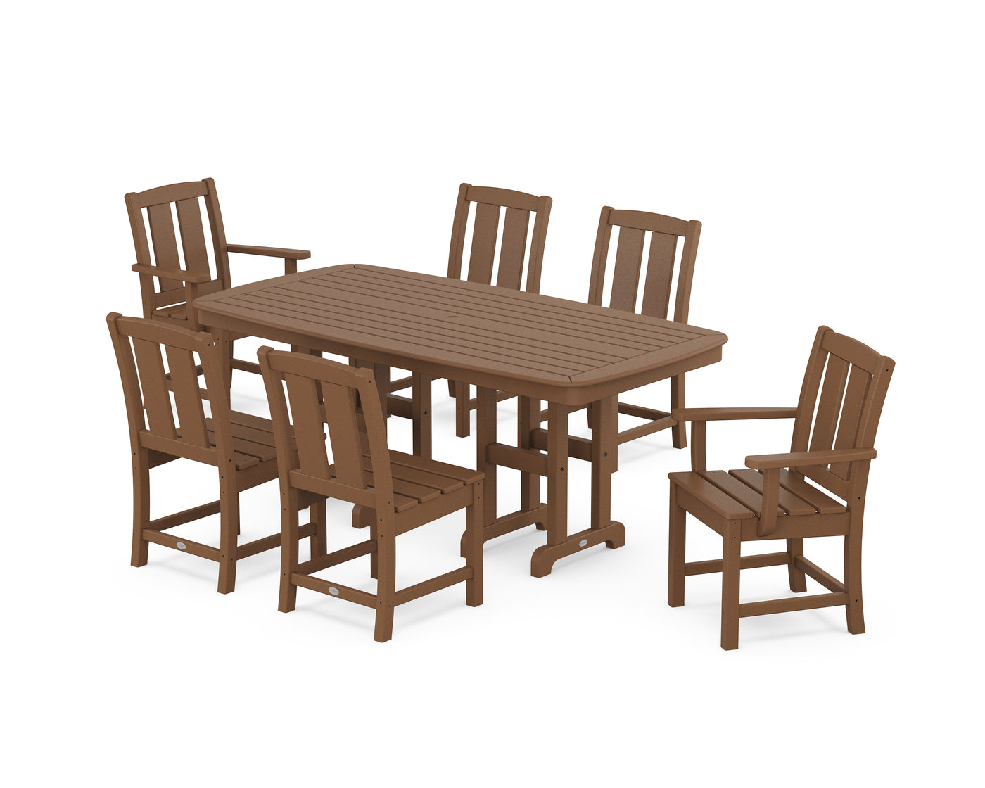 Mission 7-Piece Dining Set