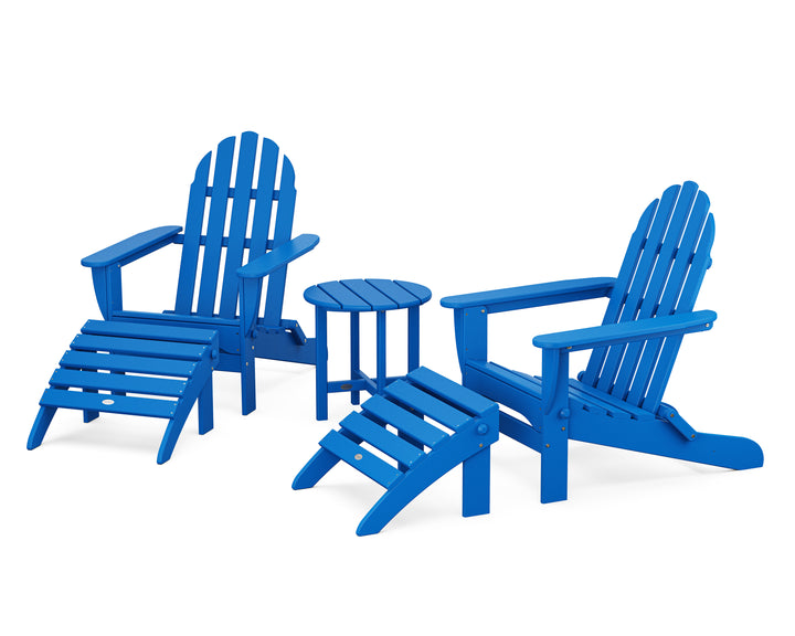 POLYWOOD® Classic Adirondack 5-Piece Casual Set