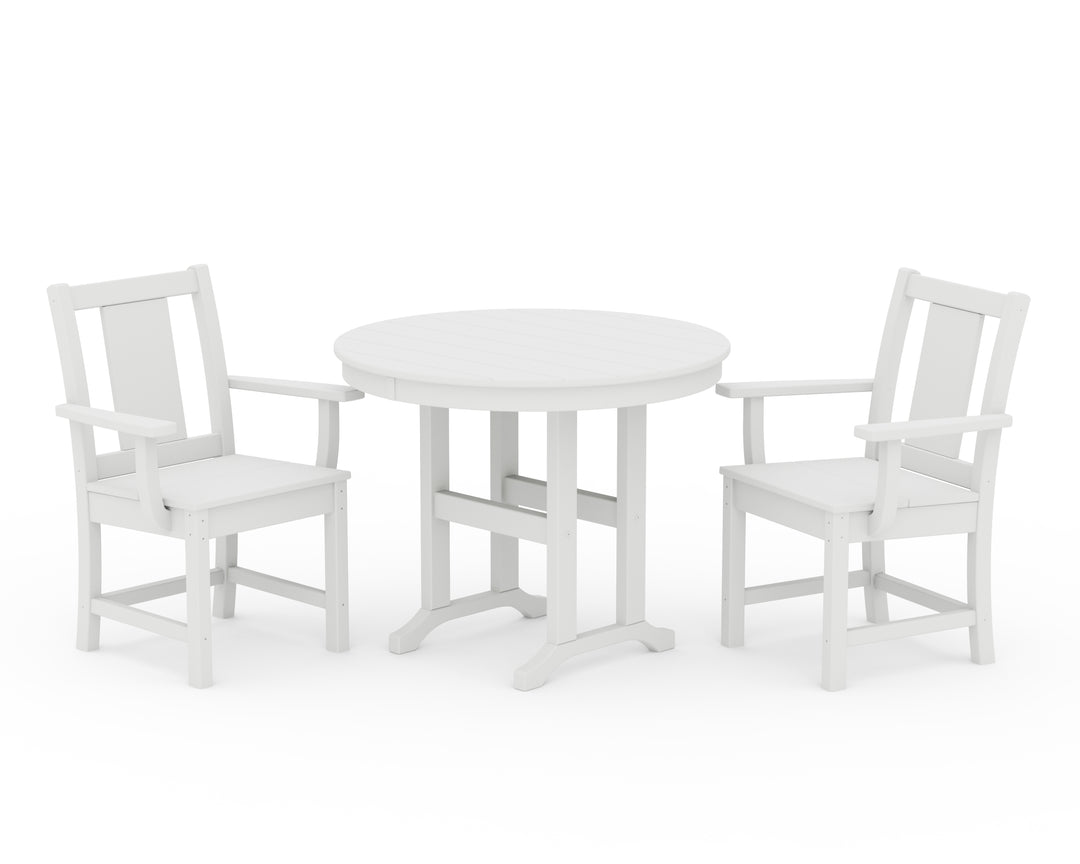 POLYWOOD® Prairie 3-Piece Farmhouse Dining Set