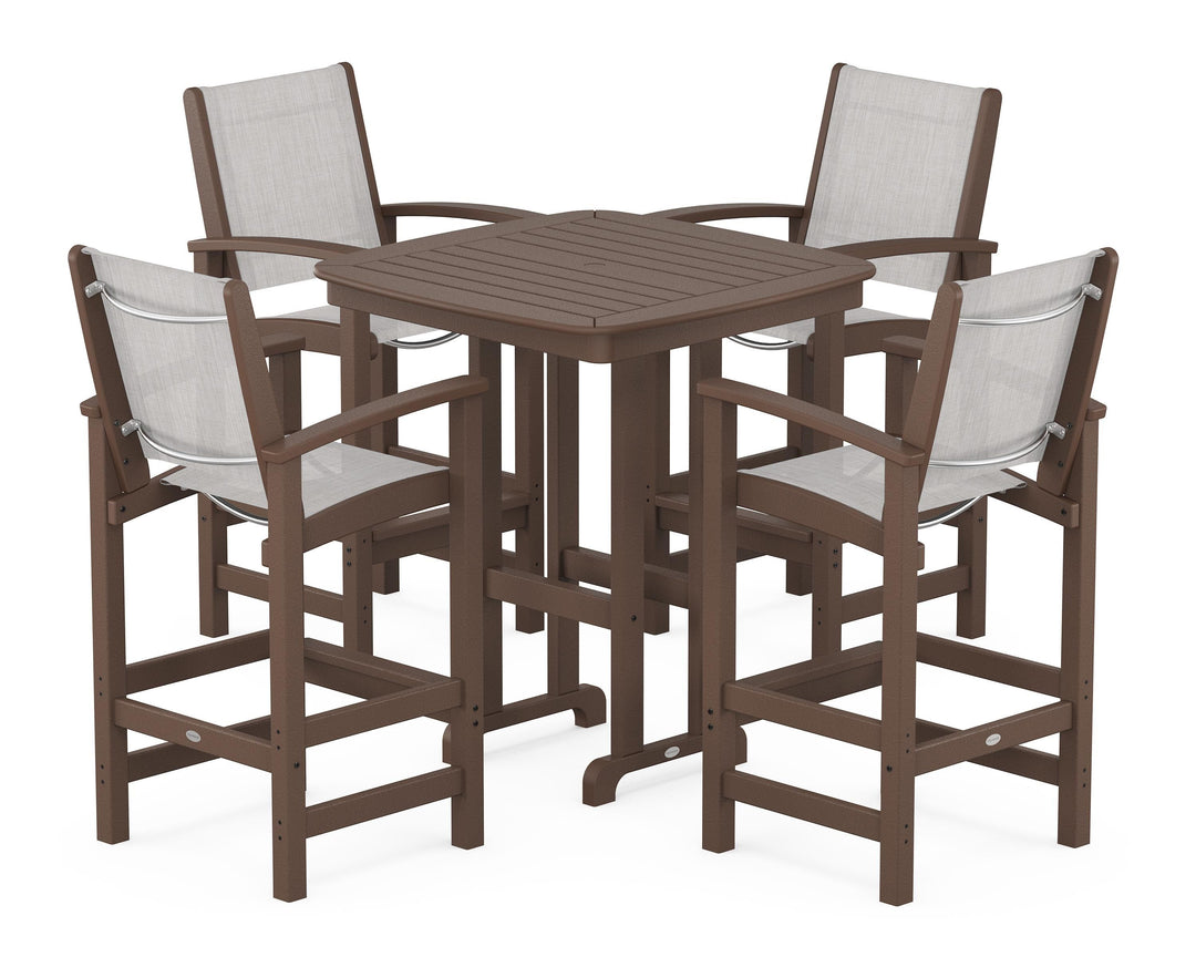 POLYWOOD® Coastal 5-Piece Bar Set