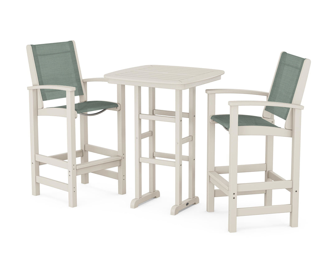POLYWOOD® Coastal 3-Piece Bar Set