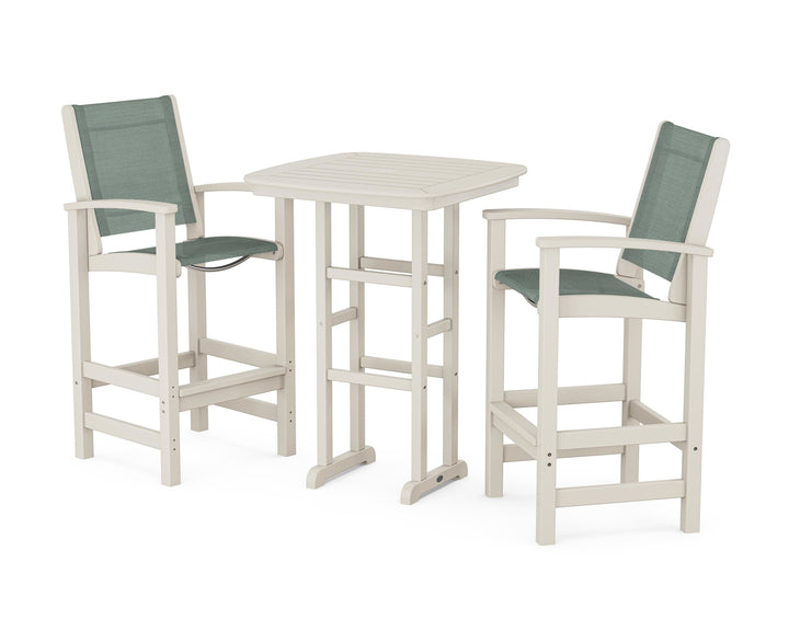POLYWOOD® Coastal 3-Piece Bar Set