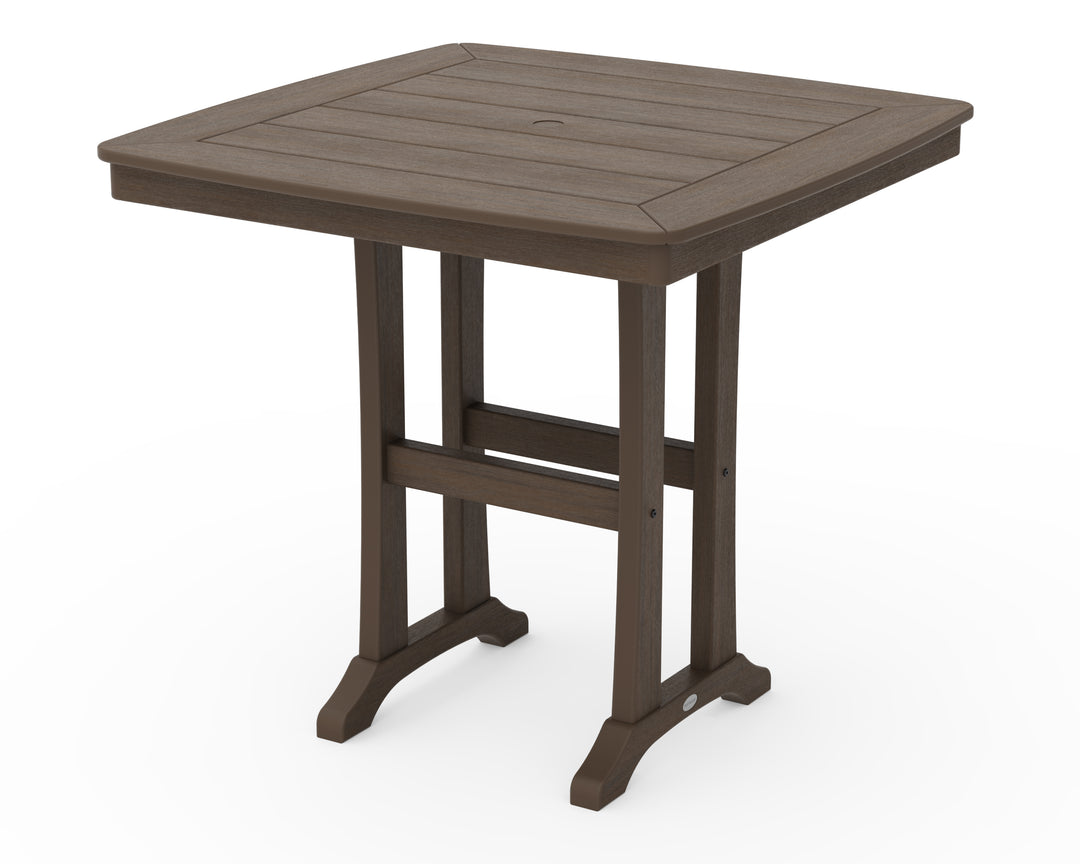 POLYWOOD® Nautical Trestle 37" Counter Table