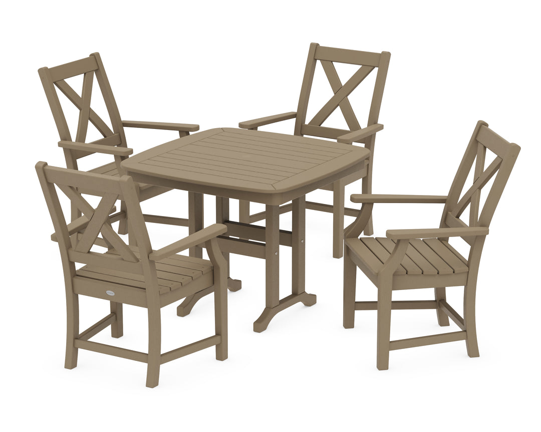 POLYWOOD® Braxton 5-Piece Dining Set
