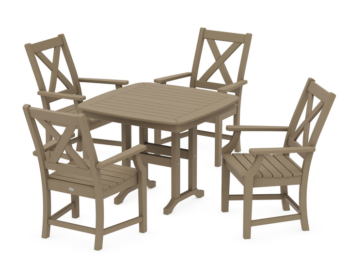 POLYWOOD® Braxton 5-Piece Dining Set