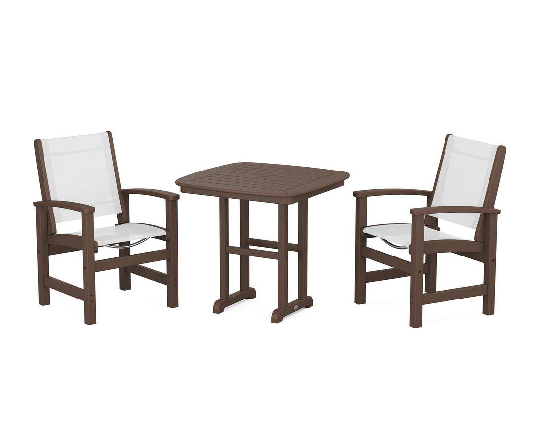 POLYWOOD® Coastal 3-Piece Dining Set