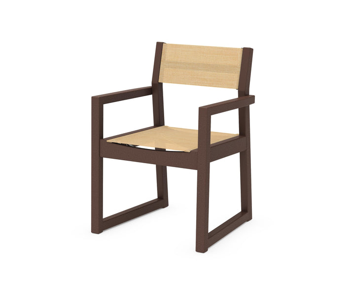POLYWOOD® EDGE Sling Dining Arm Chair