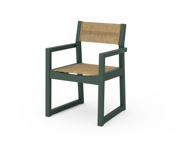 POLYWOOD® EDGE Sling Dining Arm Chair