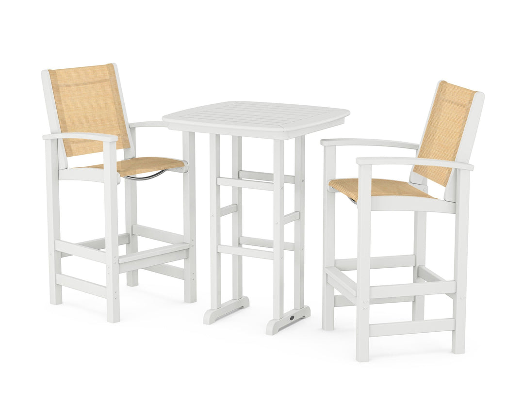 POLYWOOD® Coastal 3-Piece Bar Set