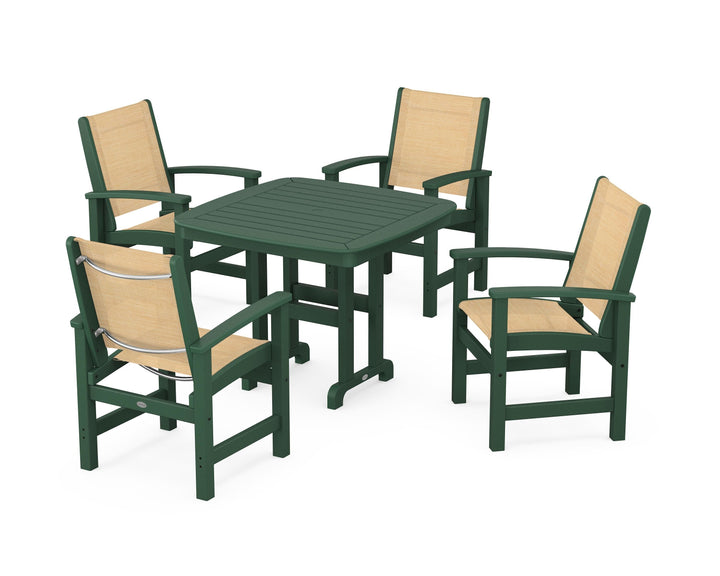 POLYWOOD® Coastal 5-Piece Dining Set