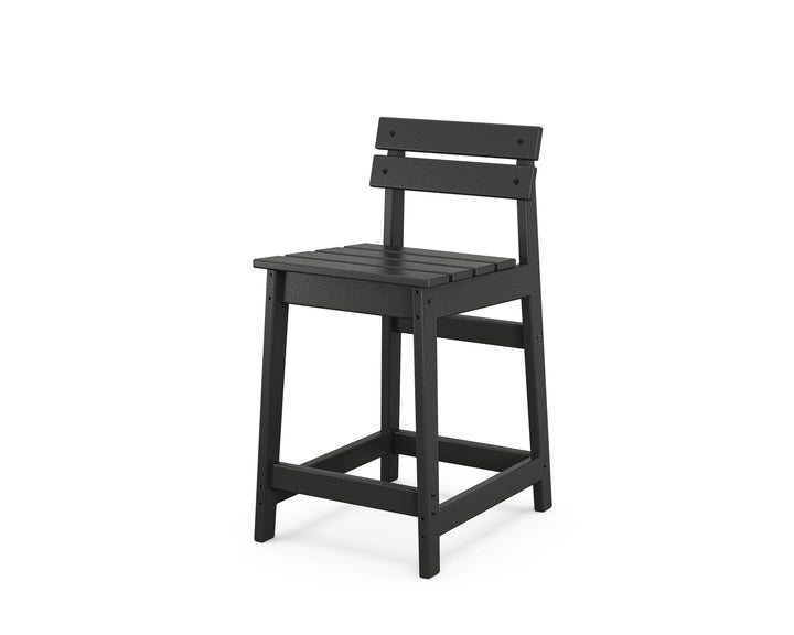 POLYWOOD® Modern Studio Plaza Lowback Counter Chair